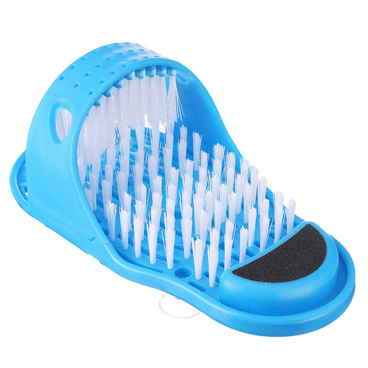 1 Pack Foot Scrubber Massager Scrub Feet Cleaner Washer Brush for Shower Spa Massage Floor Slipper for Exfoliating Cleaning Foot
