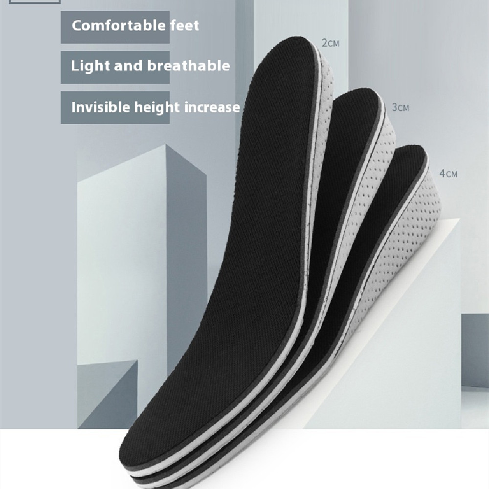 Invisible Height-Increasing Insole